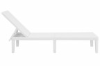 Шезлонг Tweet compact белый