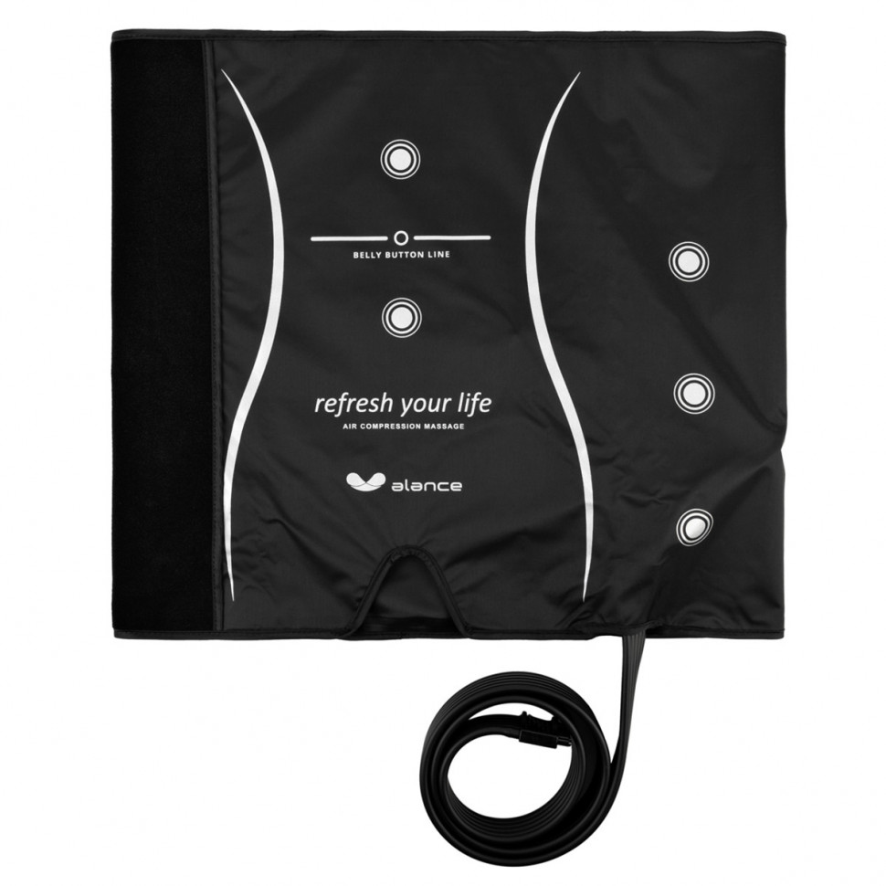 Манжета для талии и живота к массажному аппарату Gapo Alance Black Манжета для талии и живота к массажному аппарату Gapo Alance Black