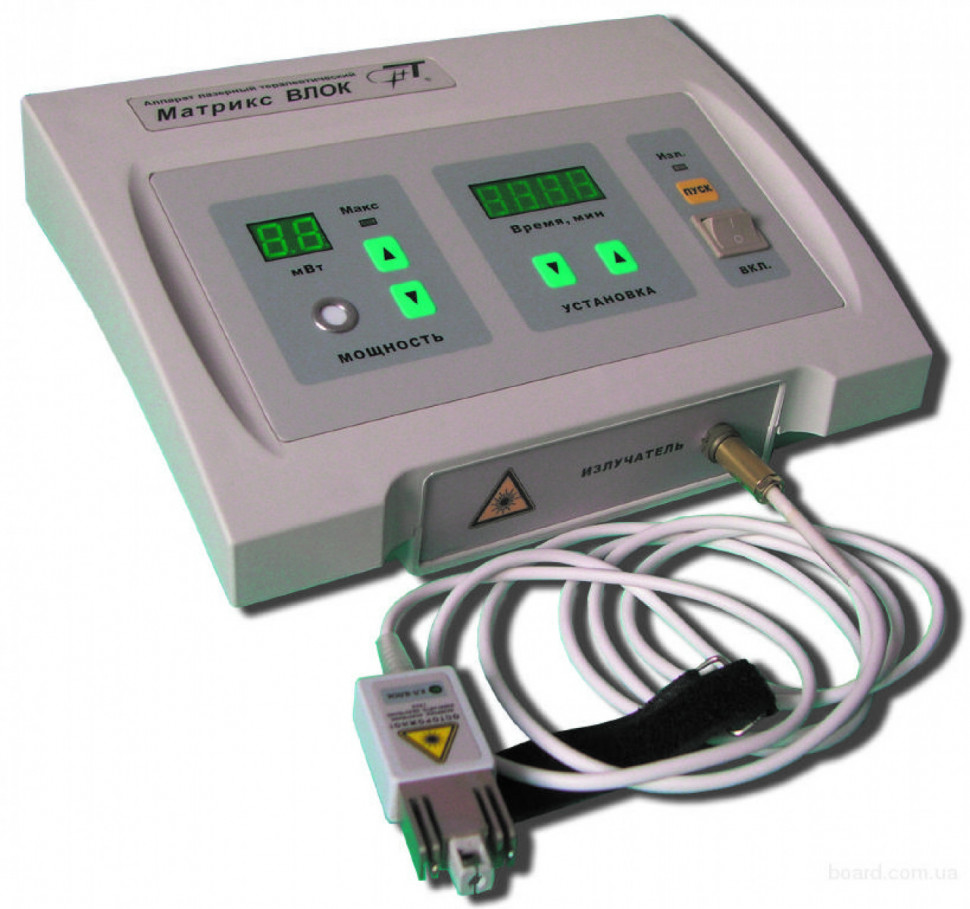 Аппарат «Матрикс-ВЛОК» ВЛОК +УФО Аппарат «Матрикс-ВЛОК» ВЛОК +УФО