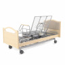 Кровать электрическая MED-MOS DB-2B с поворотным креслом в правую сторону (светлое дерево)