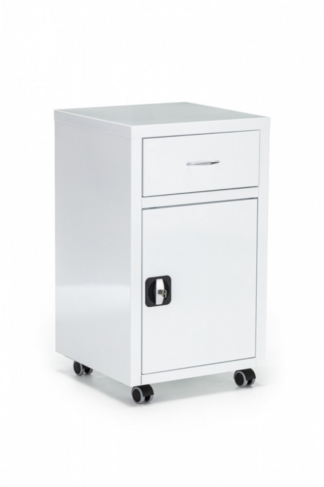 Тумба прикроватная металлическая "Медицинофф" ТМЯД.01.МФ Тумба прикроватная металлическая "Медицинофф" ТМЯД.01.МФ