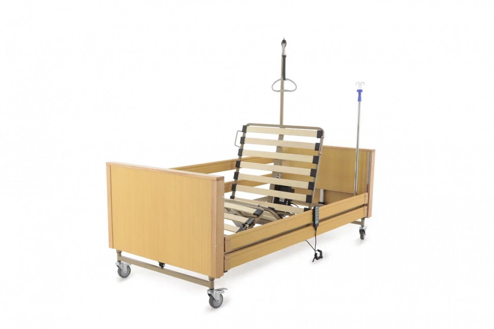 Кровать электрическая MED-MOS YG-1 (ЛДСП св.дер., 2В, 4 секции, матрас , Т/АТ, ДЛ) Кровать электрическая MED-MOS YG-1 (ЛДСП св.дер., 2В, 4 секции, матрас , Т/АТ, ДЛ)