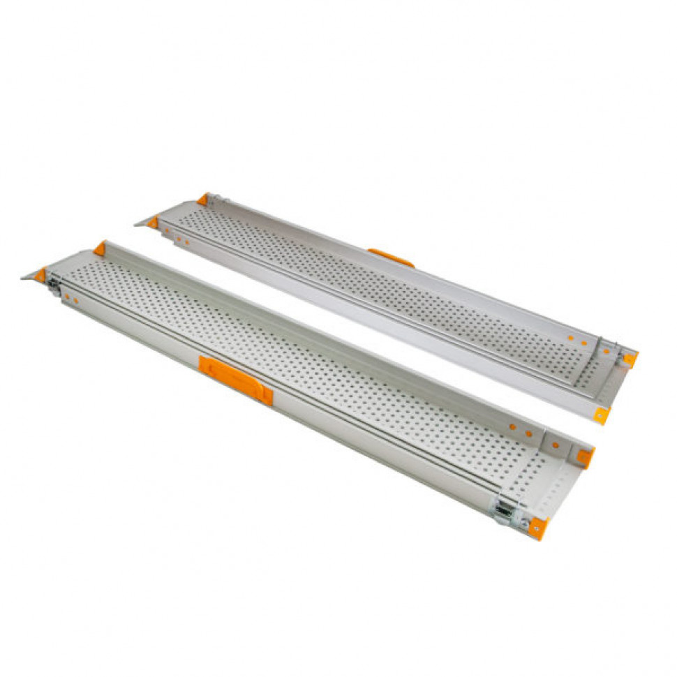 Пандус телескопический 3-секционный Мега 3ПТ2-360 с перфорацией Пандус телескопический 3-секционный Мега 3ПТ2-360 с перфорацией